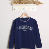 Shirt Manica Lunga Con Stampa