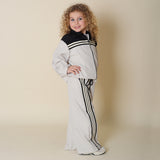 Completo Tuta Con Pantalone Gamba Larga