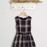 Vestito Scozzese (Cardigan Incluso)