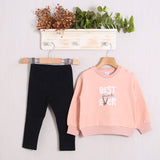 Completo Felpa Con Leggings Caldo Cotone