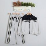 Completo Tuta Con Pantalone Gamba Larga
