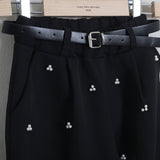 Geblümter Anzug mit Shorts