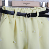 Geblümter Anzug mit Shorts