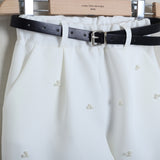 Geblümter Anzug mit Shorts
