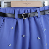 Geblümter Anzug mit Shorts