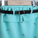 Geblümter Anzug mit Shorts