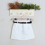 Geblümter Anzug mit Shorts