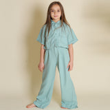 Completo Morbido Con Pantalone Gamba Larga