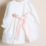Zweifarbiges Kirschkleid