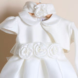 Zweifarbiges Kirschkleid