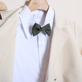 Completo Elegante Pantalone+Giacca+Camicia+Papillon