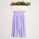 Completo Con Pantalone Palazzo Plissè+T-Shirt (SPILLA INCLUSA)