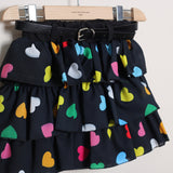 Geblümter Anzug mit Shorts
