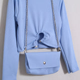 Shirt Intrecciata(Borsetta Inclusa)