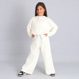 Completo Tuta Oversize Con Pantalone Gamba Larga