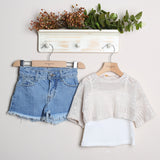 Completo Con Short+Maglioncino+Canotta