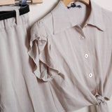 Completo Lino Con Pantalone (Cintura Inclusa)