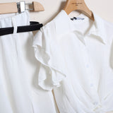 Completo Lino Con Pantalone (Cintura Inclusa)