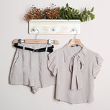 Completo Lino Con Short (Cintura Inclusa)