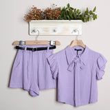 Completo Lino Con Short (Cintura Inclusa)