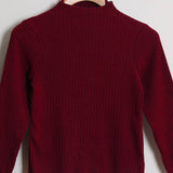 Shirt Mezzocollo A Costine