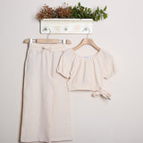 Geblümter Anzug mit Shorts