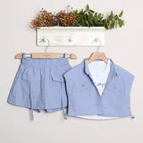 Completo Con Short+Camicia+T-Shirt