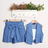 Completo Con Short+Gilet+Canotta