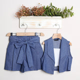 Completo Con Short+Gilet+Canotta