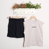 Leinenhose mit normaler Passform (Zubehör im Lieferumfang enthalten)