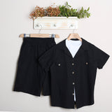 Completo Con Bermuda+Camicia+T-Shirt