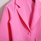 Jacke mit Nadelstreifen