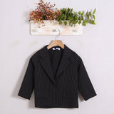 Jacke mit Nadelstreifen