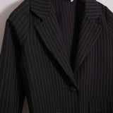 Jacke mit Nadelstreifen