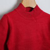 Zweifarbiges Kirschkleid
