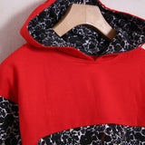 Gemustertes Sweatshirt aus Baumwolle