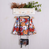 Short Floreale (Borsetta Inclusa)