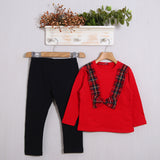 Komplett mit warmen Baumwollleggings