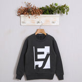 Warmes Baumwoll-Sweatshirt mit Frontprint