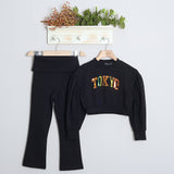 Completo Tuta Con Pantalone A Zampa