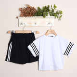 Completo Tuta Con Short "Angolo Delle Meraviglie"