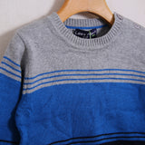 Farbblock-Pullover