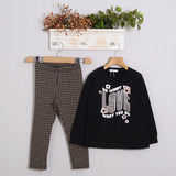 Completo Con Leggings Caldo Cotone