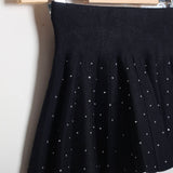 Zweifarbiges Kirschkleid