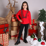 Komplett mit warmen Baumwollleggings