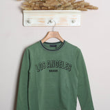 Shirt Manica Lunga Con Stampa