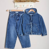 Completo Denim Con Pantalone