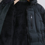 Wattierte Daunenjacke
