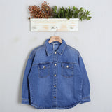 Camicia Denim Con Applicazioni