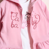 Completo Con Leggings+Felpa+Shirt Manica Lunga